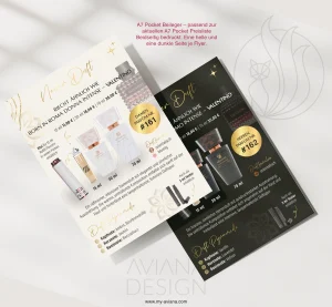 AVIANA DESIGN Pocket A7 Duft Beileger 161 & 162