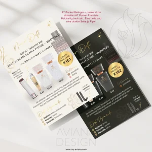 AVIANA DESIGN Pocket A7 Duft Beileger 161 & 162
